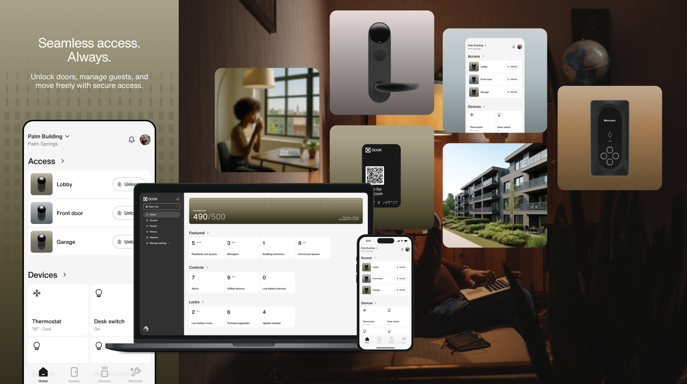 DOOR — app, web and hardware after the redesign